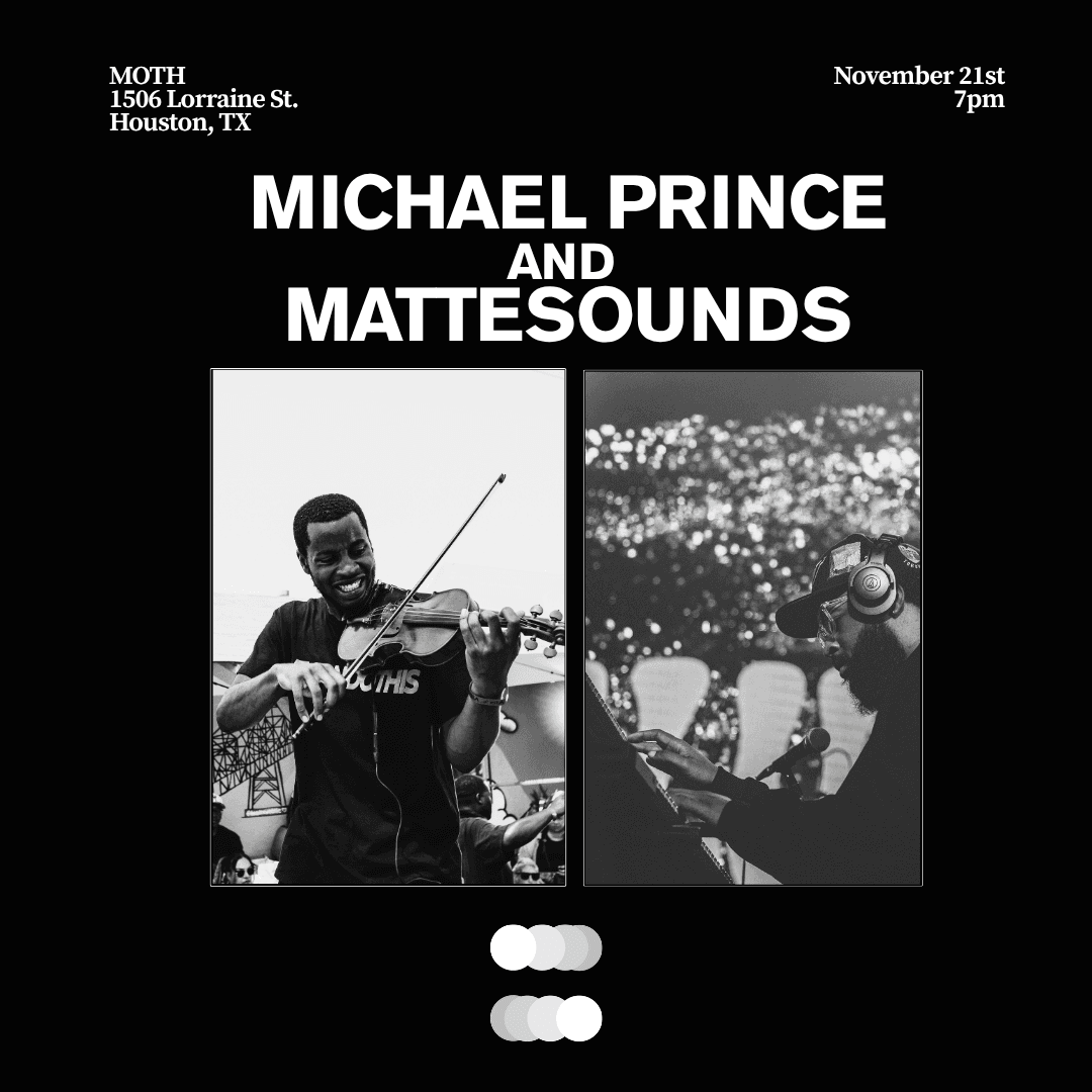 Michael Prince and Matte Sounds live from Moth