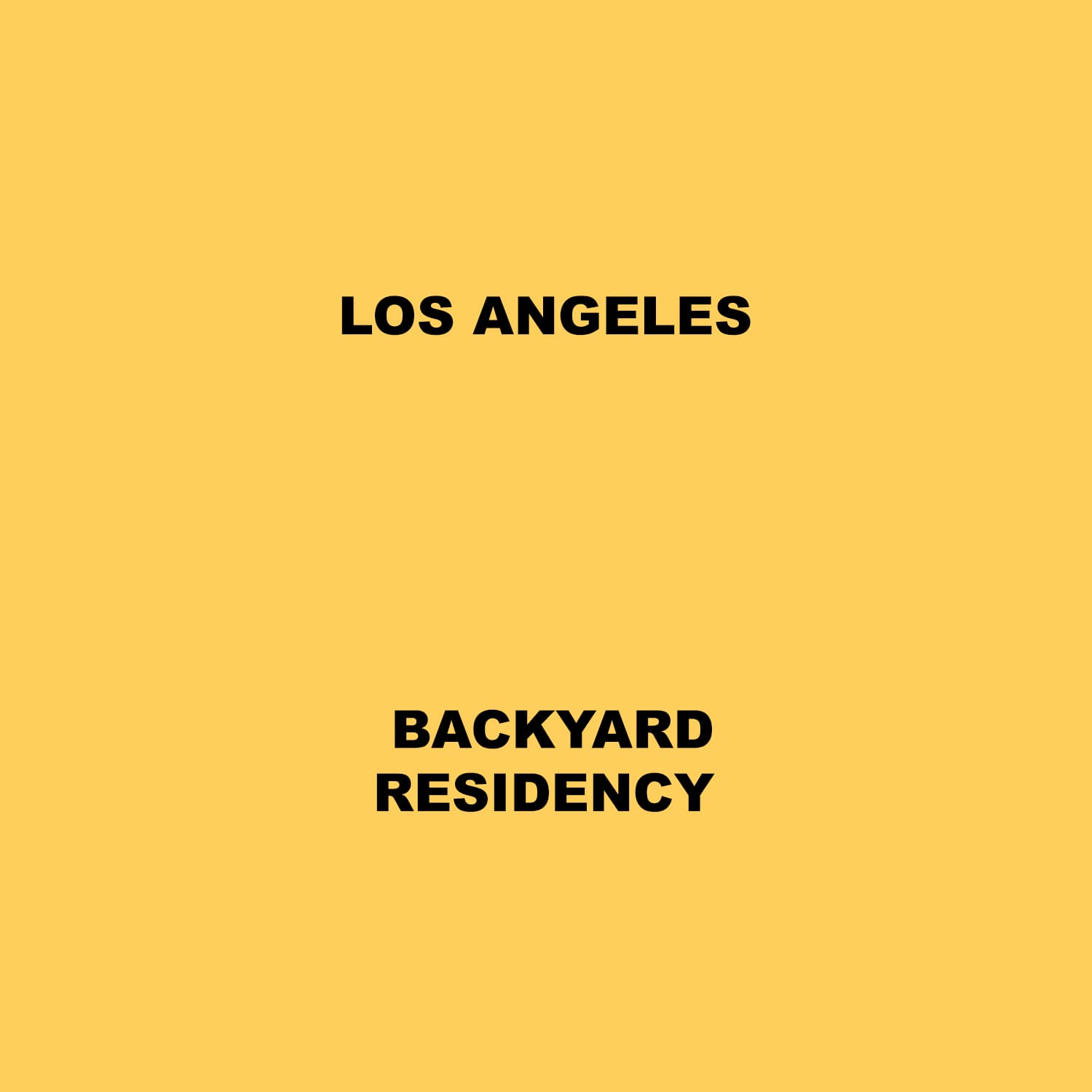 10.17.26 | LOS ANGELES | LARUSSELL'S BACKYARD RESIDENCY