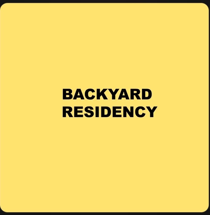 LABOR DAY BACKYARD POP UP