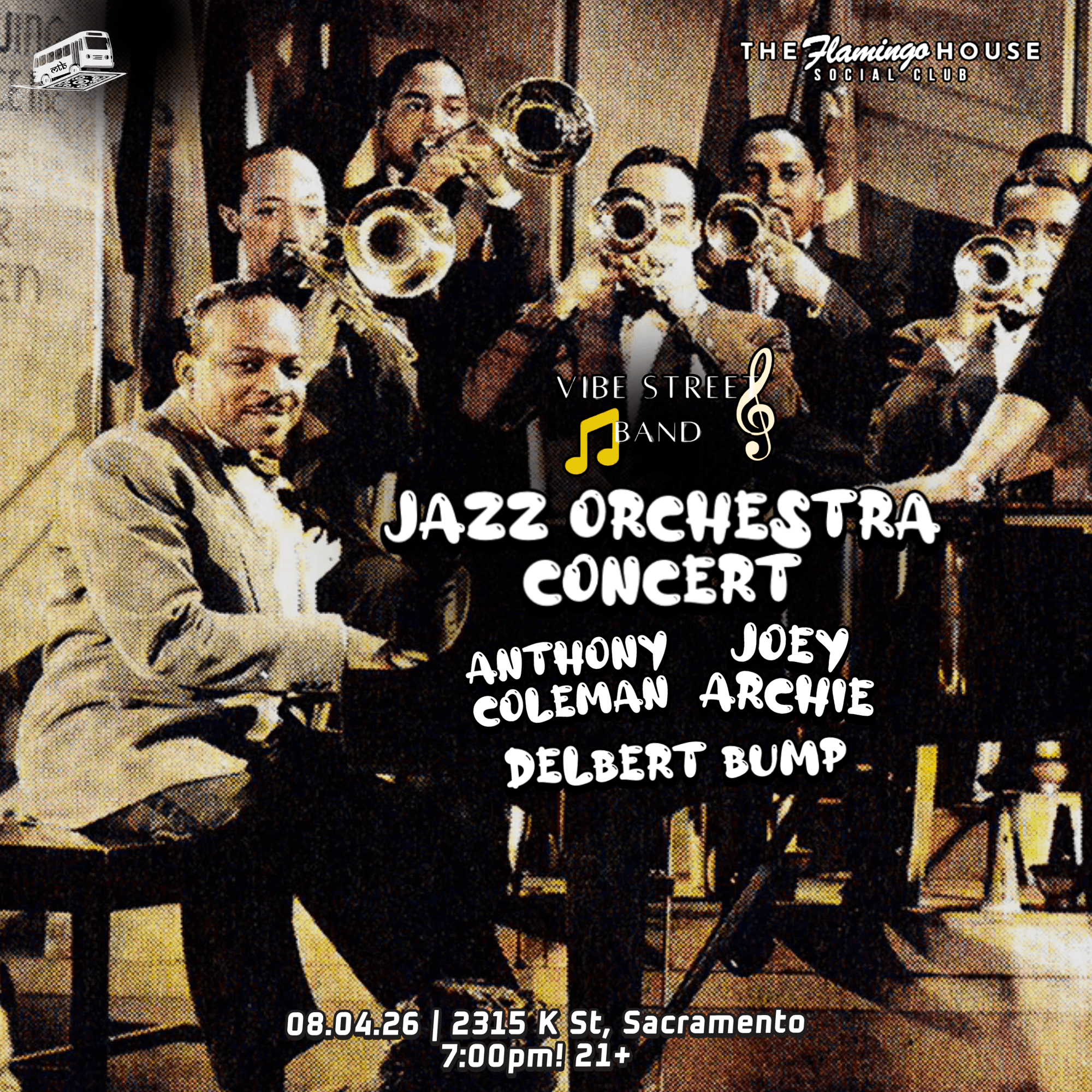 MTB live: Jazz Orchestra - Vibe Street band | 08.04.26