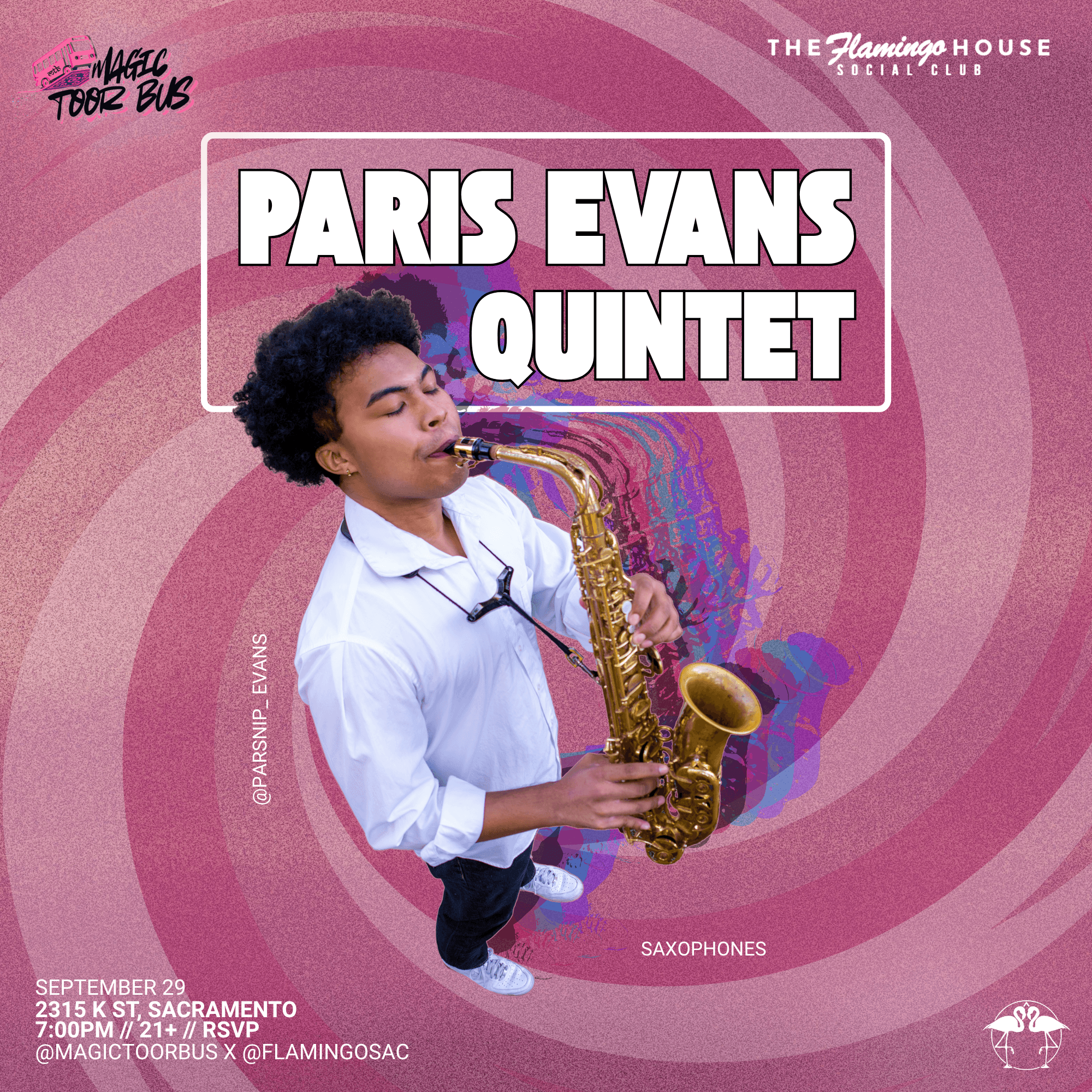 MTB live: Paris Evans Quintet | 09.29.26